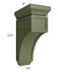 Midtown Hunter Green Shaker Large Corbel