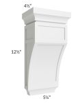 Salem White Medium Corbel