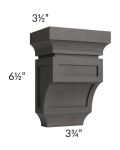 Midtown Dark Grey Shaker Small Corbel