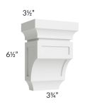 Union White Small Corbel