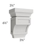 Salem Light Grey Small Corbel