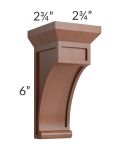 Phoenix Caramel Glaze Small Decorative Corbel