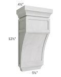 Heather Grey Shaker Medium Corbel