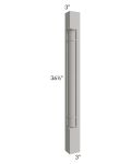 Salem Light Grey Corner Post