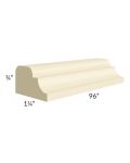 Phoenix Cream Glaze 96" Chair Rail Molding 