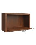 Cambridge Saddle Glaze Wall Microwave Shelf Kit