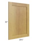 Heritage Amber Shaker 20x30 Vanity Decorative End Panel