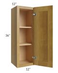 Heritage Amber Shaker 12x36 Wall Cabinet
