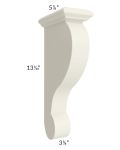 Cambridge Antique White Glaze Traditional Corbel
