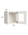 Cambridge Antique White Glaze 12x15 Decorative Wall Cabinet