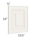 Cambridge Antique White Glaze 12x15 Wall Decorative Door