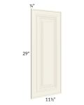 Cambridge Antique White Glaze 30" Wall Decorative Door