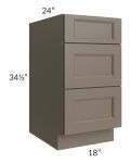 Tuscan Stone 18" Drawer Base Cabinet