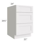 Tuscan Cloud 21" Drawer Base Cabinet