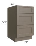Tuscan Stone 21" Drawer Base Cabinet