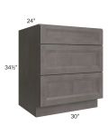 Salem Dark Grey 30" Drawer Base Cabinet