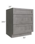 Providence Slate Grey 30" Drawer Base Cabinet