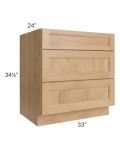 Tuscan Timber 33" Drawer Base Cabinet