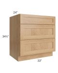 Midtown Timber Shaker 33" Drawer Base Cabinet