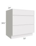 Vienna Cloud 33" Drawer Base Cabinet