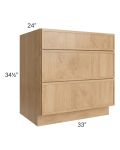 Vienna Timber 33" Drawer Base Cabinet
