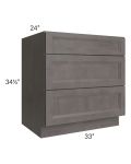 Salem Cobblestone 33" Drawer Base Cabinet