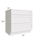 Tuscan Cloud 36" Drawer Base Cabinet