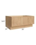 Vienna Timber 36" Drawer Bench Seat
