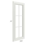 Wellfleet Linen 24x42 Diagonal Corner Mullion Door (cabinet not included)