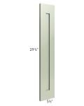 Midtown Pistachio Green Shaker 48 x 120 Back Panel (3/4" Thick)