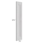 Salem Light Grey 48 x 120 Back Panel (3/4" Thick)