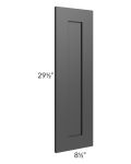 Midtown Black Shaker 9x30 Decorative Door