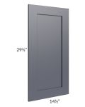 Midtown Indigo Shaker 15x30 Decorative Door