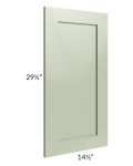 Midtown Pistachio Green Shaker 15x30 Decorative Door