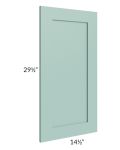 Midtown Mint Green Shaker 15x30 Decorative Door