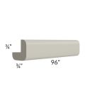 Kingston Pearl Grey Shaker 8' Outside Corner Molding