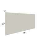 Kingston Pearl Grey Shaker 36x96 Panel (1/4" thick)