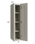 Kingston Pearl Grey Shaker 9x42 Wall Cabinet