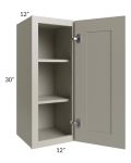 Kingston Pearl Grey Shaker 12x30 Wall Cabinet