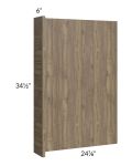 Milan Pecan 6" Appliance End Panel