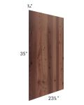 Farmhouse Walnut Shaker 24x35 End Panel