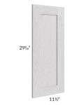 Heather Grey Shaker 12x30 End Decorative Door