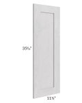 Heather Grey Shaker 12x36 End Decorative Door