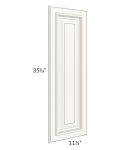 Signature Vanilla Glaze 12x36 End Decorative Door 