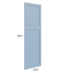 Sky Blue Shaker 24x84 Decorative Panel Set