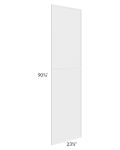 Portland White 24x96 Decorative Panel for a 24x96 Wall Pantry 