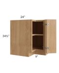 Vienna Timber 33" Easy Reach Corner Cabinet