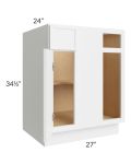Metro White 36" Blind Base Cabinet