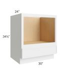 Metro White 30" Microwave Base Cabinet