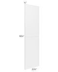 Metro White 24x96 Tall Decorative Door Set 